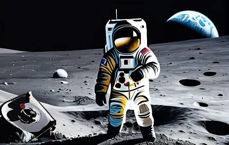 국제 우주 개발 협력 - **Prompt:** "The majestic James Webb Space Telescope (JWST) in deep space, its golden hexagonal mirr...